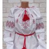Вишиванка жіноча батистова білого кольору зі стильною вишивкою
