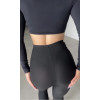 Корегуючі лосини в рубчик з ефектом утяжки