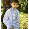 Вишиванка на хлопчика Йосип з сіро-чорною вишивкою 