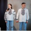 Вишиванки парні "Оберіг кохання" у білому кольорі 