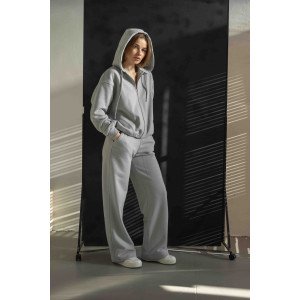 Спортивний костюм молодіжний у кольорі сірий меланж
